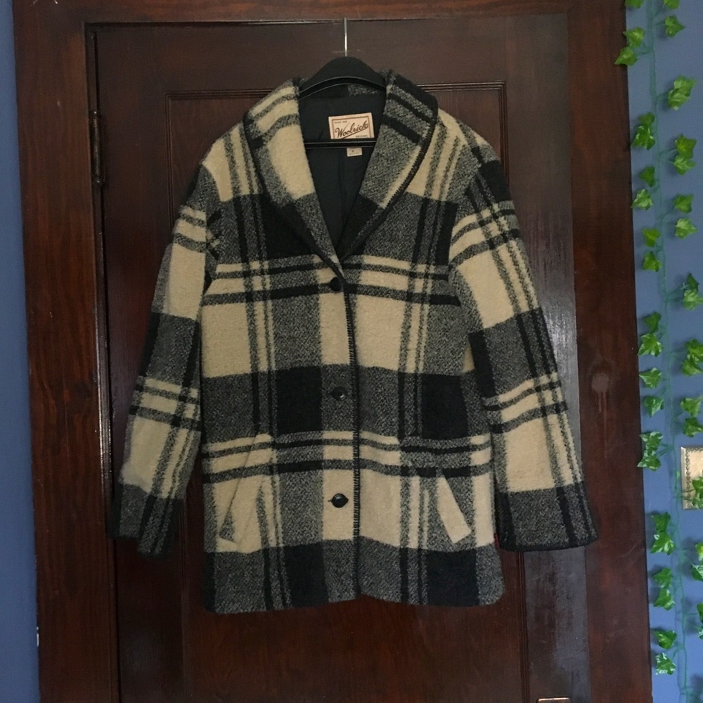 Vintage Woolrich Plaid Coat